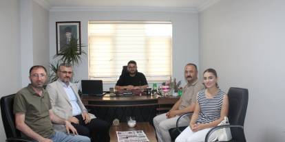 Yusuf Tanrıverdi'den gazetemize ziyaret