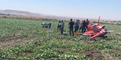 Ankara'da R-44 tipi helikopter düştü