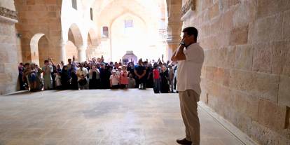 Hayalini gerçekleştirdi, Divriği Ulu Cami'ye gönlünü adadı
