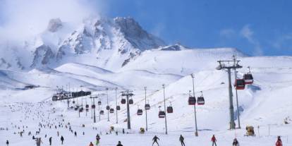 Erciyes Kayak Merkezi'nden 250 milyon dolarlık katkı