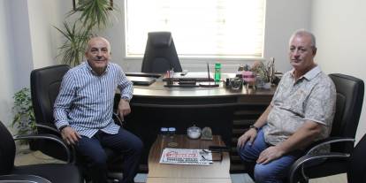 Mehmet Bakır'dan cemiyete ziyaret