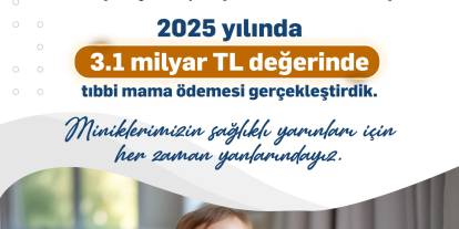 Bebekler için 3,1 milyar liralık destek