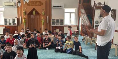 Sivas'ta camide miniklere gönül sofrası