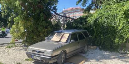 Sivas'ta kuvvetli rüzgar hasara yol açtı