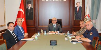 Sivas'ta fair play ve güvenlik için koordinasyon toplantısı