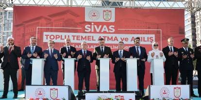 Sivas'a 1,5 milyar liralık güvenlik ve altyapı yatırımı