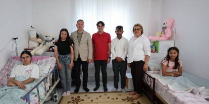 Acılı kardeşlere Başkan Uzun'dan destek eli