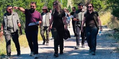 Kangal Balıklıgöl Tabiat Parkı'nda proje incelemesi