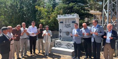 Sivas'ta merhum Ersin Taştan anısına yaptırılan çeşme açıldı