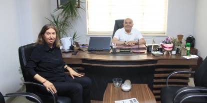 Semiha Ekinci'den gazetemize ziyaret