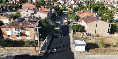 Sİvas Belediyesi asfalt çalışmalarını sürdürüyor