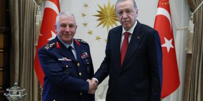 Cumhurbaşkanı Erdoğan, Orgeneral Kadıoğlu'nu kabul etti