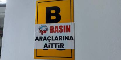 TSYD’den gazetecilere özel otopark