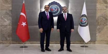MİT Başkanı Kalın, Suriye Dışişleri Bakanı Şeybani ile görüştü