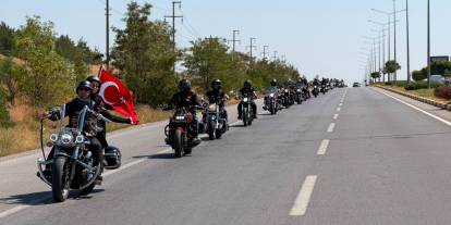 Sivas’ta festival coşkusu 400 motosikletliyle sokaklara taştı