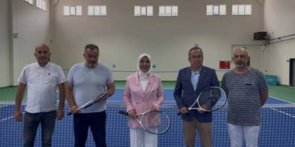 AK Parti Sivas Milletvekili Toy, gençlik ve spor yatırımlarını inceledi