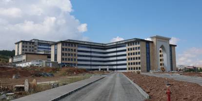 Sivas'ın yeni sağlık üssünde çalışmalar tamamlanmak üzere