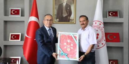 Çağlayan’dan Ertem’e ziyaret