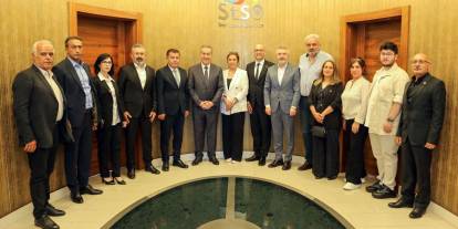 CHP heyetinden STSO’ya ziyaret