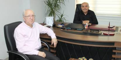 Mehmet Şarkışla'dan gazetemize ziyaret