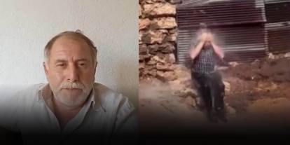 Sivas’ta sıcağa ilginç çözüm: Yağmur banyosu