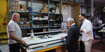 Vali şimşek, Sivas OSB’de fabrikaları ziyaret etti