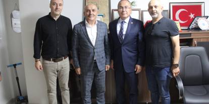 Müdür Ertem’den Ekspres’e ziyaret