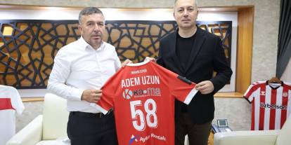 Başkan Uzun’a 58 numaralı İmranlıspor forması