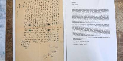 113 yıllık mektup Sivaslı Gazi Mehmed’in çocuklarına ulaştı