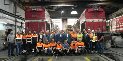 Boyraz’dan Sivas’ta demiryolu çalışanlarına ziyaret