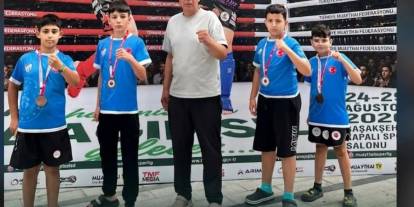 Minikler Sivas’a 4 madalya getirdi
