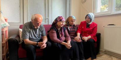 Rukiye Genç Toy’dan acılı aileye taziye ziyareti