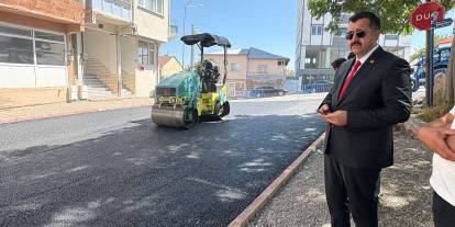 Suşehri’nde yollar yenileniyor