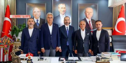 STSO’dan MHP teşkilatlarına hayırlı olsun ziyareti