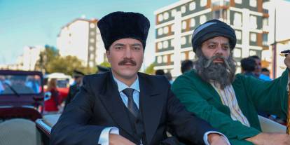 Atatürk'ün Sivas'a gelişine temsili canlandırma