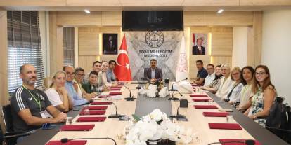 Finlandiya, İspanya ve Kuzey Makedonyalı öğretmenler Sivas’ta