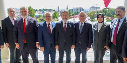 Bakan Yumaklı’dan Sivas Valiliğine ziyaret