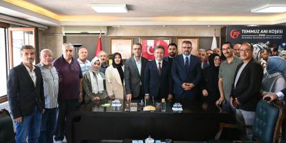 Bakan Yumaklı’dan AK Parti Sivas İl Başkanlığına ziyaret