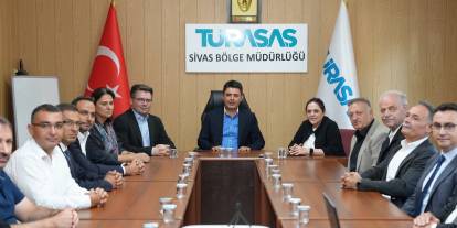 Bakan Yardımcısı Boyraz, TÜRASAŞ Sivas’ı ziyaret etti