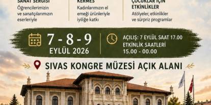 Sivas’ta Gazze yararına sanat sergisi ve kermes düzenlenecek