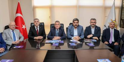 Abdullah Güler Suşehri’nde teşkilat mensuplarıyla buluştu