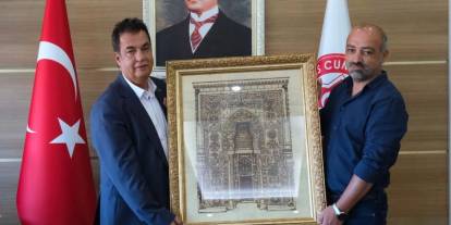 Cennet Kapısı tabloya işlendi