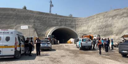Tünel inşaatında facia: 1 işçi öldü, 3 yaralı