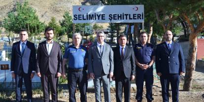Sivas Zara’da 9 şehit dualarla anıldı