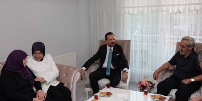 Kürşad Zorlu’dan Sivas’ta şehit ailesine ziyaret