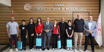 Türkiye dereceleriyle Sivas’a gurur yaşattılar