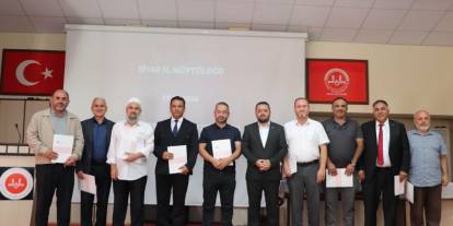Sivas’ta din görevlilerine başarı belgesi