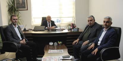 AK Parti Merkez İlçe yönetiminden Sivas Ekspres’e ziyaret
