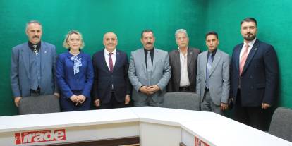 Hakan Sezerer ve il yönetiminden Sivas Ekspres’e ziyaret
