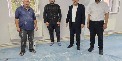 Kur’an kursu için kolları sıvadılar